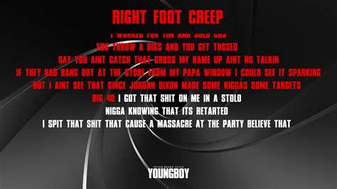 Right foot creep lyrics - About Press Copyright Contact us Creators Advertise Developers Terms Privacy Policy & Safety How YouTube works Test new features NFL Sunday Ticket Press Copyright ...